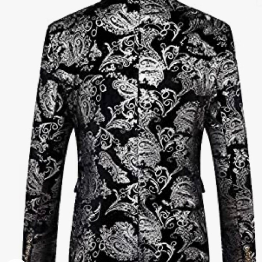 Silver Suit Jacket - Picture 11 of 12